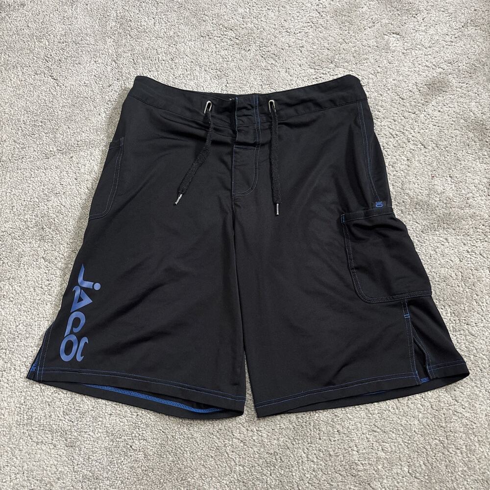 Jaco Resurgence MMA Fight Shorts Mens 30 Black Training Grappling BJJ Gym